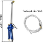 QWORK 2 Set Air Blow Gun Pneumatic Engine Cleaning Gun with 4Ft Hose, Cleaning Degreaser Sprayer Tool - Image 6