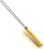 SUNRISE Fryer Brush with Long Handle (Brass, Single Brush) - Image 4