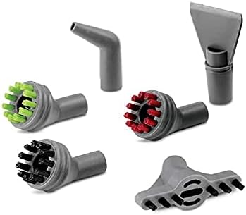 Sionlan 6 Pack for Bissell SteamShot Hard Surface steam Cleaner 39N7A 39N7V 39N7H 2994B Replacement Parts (3 Hard Brushes + 1 Wall Crevice Brush + 2 Multi-Surface Tools)… by Sionlan
