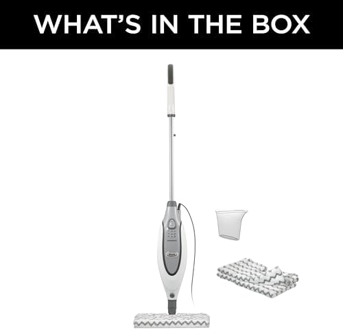 Shark Professional Steam Pocket Mop with 2 Double-sided Pads, White, S3601 - Image 7