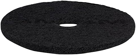 3M Black Stripper Pad 7200, 20 in, 5/Case - Image 2