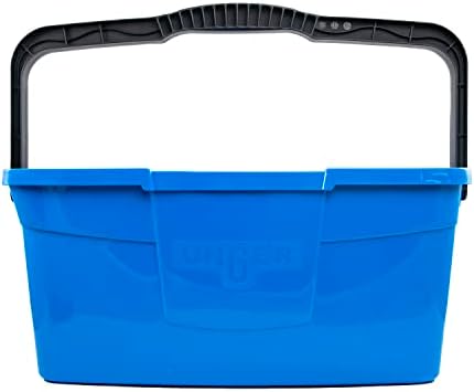 Unger Professional 3 Gallon Bucket – Compact Cleaning Bucket, Comfort-Grip Handle, 2 Pour Spouts, Portable Cleaning Supplies, Plastic Mop Bucket for Floor, Window & Household Cleaning by Unger