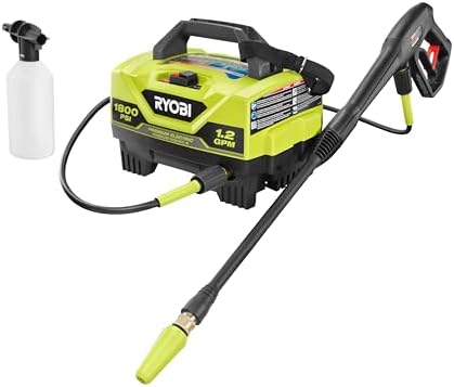 1800 PSI Electric Pressure Washer by RYOBI