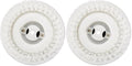 Koblenz 45-0136-7 Carpet Shampoo Brushes, 4-Pack (Polyethylene, Standard Twist Knotted Bristles, 2 Count) by Koblenz