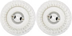 Koblenz 45-0136-7 Carpet Shampoo Brushes, 4-Pack (Polyethylene, Standard Twist Knotted Bristles, 2 Count) by Koblenz