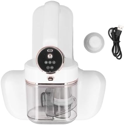 Srliya Mattress Vacuum Cleaner 10Kpa Strong Suction 3 Gears Adjustment LED Screen Handheld Fabric Cleaner for Sofa Bed - Image 3
