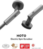 HOTO Cordless Electric Spin Scrubber, 6 Brush Heads, for Bathroom, Tile - Image 2