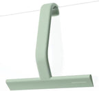 dancemoon JustHang Shower Squeegee with Built-in Hook, 10'' Matte Green by dancemoon