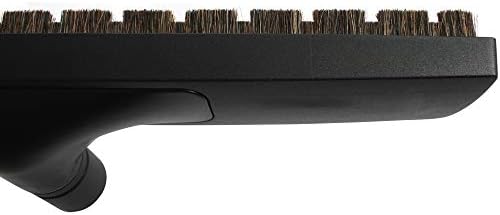 Cen-Tec Systems 94687 18" Commercial Natural Fill Floor Brush and 2-Piece S-Wand for Backpack Vacuums, Black - Image 6