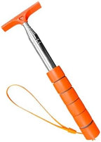 Dickno Car Side Mirror Squeegee, 35.6'' Retractable Rearview Mirror Wiper, Mini Portable Auto Window Squeegee Cleaner, Universal Vehicle Glass Cleaning Tool for Rainy Foggy Weather (Orange) by Dickno