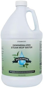 Steam & Go Demineralized Water For Steam Mop, Eucalyptus Mint, 128 oz by SteamandGo