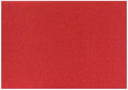 Americo Red Buffer Floor Pad, for Light Cleaning and Buffing, 12"x18", 5 Pads/Case, Made of 100% Recycled Content, USA Made by Americo