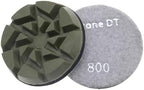 Diamond Polishing Pucks for Floor Grinding Machine, 3 Inch Resin Bond Discs for Concrete, Terrazzo, Marble, Granite, 800#, 9PCS by StoneDT