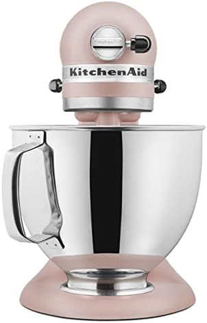 KitchenAid Artisan, 5-Qt Tilt Head Stand Mixer, KSM150PS, Feather Pink - Image 3
