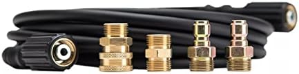 Kärcher 25' High Pressure Extension Hose for Pressure Washers up to 3600 PSI - with Adapters Included - Quick Connect or M22 Fitting - Image 3