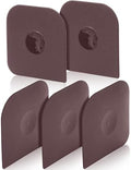 Herda Pan Scraper Dish Scraper Tool Set, 5 Pack Plastic Pot Food Scraper by Betterqualitybetterlife