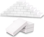 (50 Pack) Eraser Sponge SmilePowo Maigc Cleaning Sponge Eraser Melamine Sponges in Bulk Boat Eraser Multi Surface Scrubber Foam Cleaning Pads - Bathtub, Floor, Baseboard, Bathroom, Wall Cleaner by SmilePowo