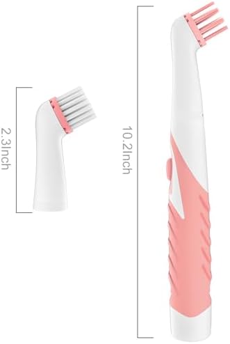 Electric Brush with 4-in-1 Multiple Brush Heads, Cordless Motorized Cleaning Brush for Bathroom, Toilet, Kitchen, Tile, Crevice - Image 5
