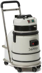 Dapper Supply Commercial Wet/Dry Vacuum Cleaner with Steam, Cold Water Extraction & Soap Dispensing Scrub Brush, Complete Accessory Kit for Carpet, Upholstery & Hard Floor Cleaning, 2.5 Gal. Tank - Image 3