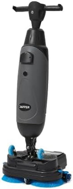 Battery Powered Portable Hand Held Walk Behind Floor Scrubber Machine 17" Cleaning Path, 17.5" Squeegee, 1.2 Gal Tank Up to 13,000 Sq. Ft./Hr. - Image 2