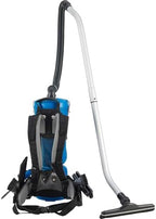 Global Industrial Commercial Ergonomic HEPA Backpack Vacuum, Blue - Image 3