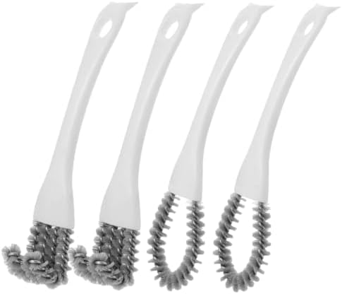 4pcs Stovetop Cleaner Brush with U Shaped and Hooked Heads by KJHBV