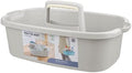 Large Cleaning Supplies Caddy Portable Shower Caddy Basket Light Grey by JiatuA