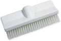 SPARTA 40423EC02 Plastic Floor Scrub Brush, Wall Brush, Equipment Brush with Nonabsorbent Bristles for Industrial Kitchens, Hospitals, Commercial Cleaning, 10 Inches, White, (Pack of 2) by SPARTA