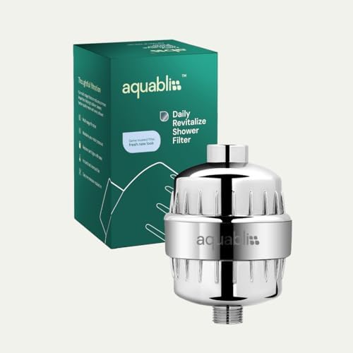 Aquabliss High Output Revitalizing Shower Filter - Reduces Dry Itchy Skin, Dandruff, Eczema, and Dramatically Improves The Condition of Your Skin, Hair and Nails - Chrome (SF100) | Vitamin C shower filter, vitamins and minerals infusion, softer-feeling... - Image 2