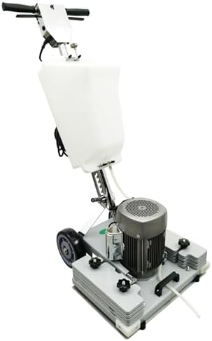 20" Commercial Floor Scrubber & Polisher Multi-functional Grinding Machine with 13L Tank - 2834 RPM for Wood, Tile, Epoxy, Low Noise Industrial Use 1500W 110V by EQCOTWEA