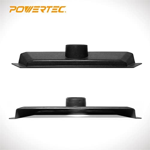 POWERTEC 70103V 21 in. Dust Collection Floor Sweep – Floor Mounted Blast Gate Attachment - Image 2