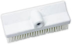 SPARTA 40423EC02 Plastic Floor Scrub Brush, Wall Brush, Equipment Brush with Nonabsorbent Bristles for Industrial Kitchens, Hospitals, Commercial Cleaning, 10 Inches, White, (Pack of 2) - Image 2