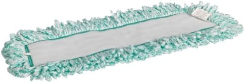 Rubbermaid Commercial Products Light Commercial Microfiber Dust Pad with Fringe, 18 inch, Green, For Janitorial/Professional Cleaners for Light-Duty Cleaning/Dusting/Sweeping - Image 3