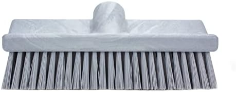 SPARTA 40423EC23 Plastic Floor Scrub Brush, Wall Brush, Equipment Brush with Nonabsorbent Bristles for Industrial Kitchens, Hospitals, Commercial Cleaning, 10 Inches, Gray, (Pack of 2) - Image 4