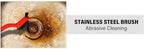 3pcs Small Stainless Steel Little Wire Brushes Set for Cleaning Rust Removal - Image 4