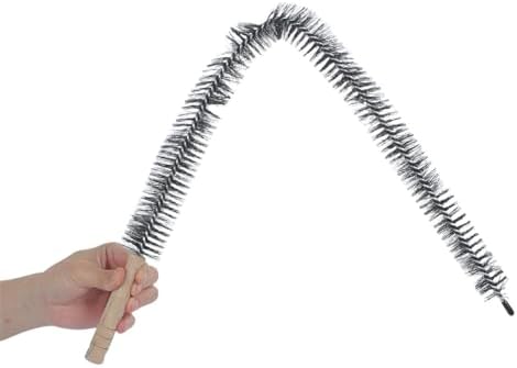 Flexible Radiator Cleaning Brush Time-Saving Multi-Purpose Tool with Wood Handle 4pcs Gap Duster for Deep Slot Cleaning for Baseboard and Heater Fins for Bedroom and Living Room - Image 4