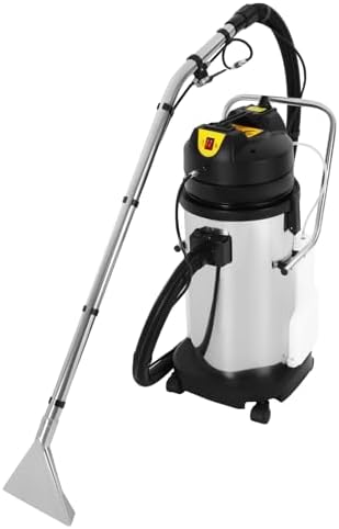 40L Commercial Carpet Cleaner Machine, 1049W 3-in-1 Carpet Vacuum Cleaner, Multi-Functional Floor Cleaning Machine with 230mbar Suction, Professional Wet Dry Vac for Home & Commercial Use by Unknown