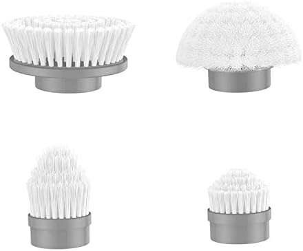 kHelfer Brush Head 4 Pack, 4 Pcs Replacement Brushes for KH8 Spin Scrubber by kHelfer