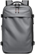 Men Travel Backpack vacuum compression Laptop Backpack Large Capacity Backpack 17 inch Extended Hiking Business backpack (grey) by INFEYLAY