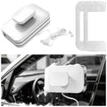 Magnetic Double-Sided Windshield Cleaner with Anti-Fall Rope by Guilcam