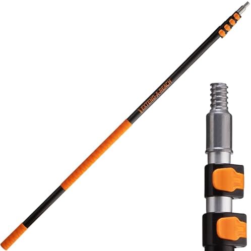 5-18 ft Long Telescopic Extension Pole, Multi-Purpose Extendable Pole by EXTEND-A-REACH