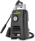 Sun Joe Electric Pressure Washer with Powerful Motor for Cars/Fences/Patios/All Uses, Safety First GFCI Power Cord, Adjustable Spray Wand & Total Stop System, 20-Foot Hose, Black, SPX205E-XT by SunJoe