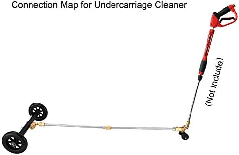 Tool Daily Dual-Function Undercarriage Cleaner with Swivel Wheel, 16 Inch - Image 5