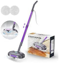 Scrubbing Steam Mop with Rotating Pads for Floor Cleaning,Steam Cleaner F6 by Talooz