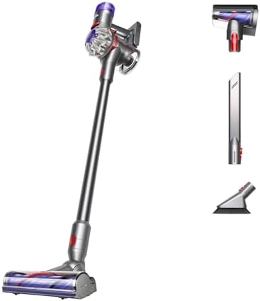 Dyson V8 Plus Cordless Vacuum, Cleans Hard Floors and Carpets, Detangles, Converts to Handheld, 115AW, 2 Power Modes, Up to 40 Minutes¹ by Unknown