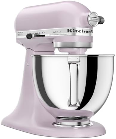 KitchenAid Artisan, 5-Qt Tilt Head Stand Mixer, KSM150PS, Wildflower - Image 4