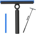 Shower Squeegee for Glass Doors, Squeegee with Long Handle, Telescoping Squeegee for Shower, Extendable Window Cleaner Tool for Car Windows, Tile Walls, Sliding Door, Shower Glass Door by EHOMGUI