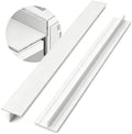 Stove Gap Covers 25 Inch Foldable Side Silicone Gap Filler 2 Pack White by Mofason