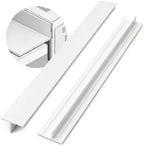 Stove Gap Covers 25 Inch Foldable Side Silicone Gap Filler 2 Pack White by Mofason