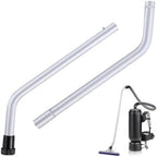 1 Pack Aluminum Vacuum S-Wand Replacement Compatible with Proteam,Silver by HappyAlley